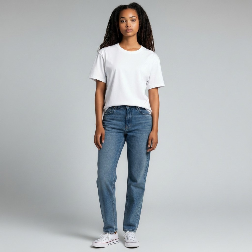 DG2 Diane Gilman Straight Leg Jeans 2P Dark Blue Excellent Stretch‎ Denim